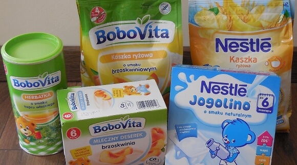 Zatrważająca ilość cukru w produktach dla niemowląt i małych dzieci