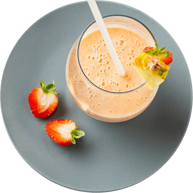 Smoothie<br>ananasowo-truskawkowe